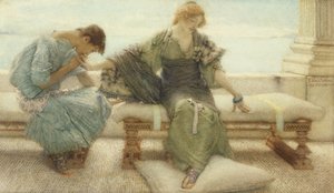 Fråga mig inte mer...för vid en beröring ger jag mig, 1886 av Lawrence Alma Tadema